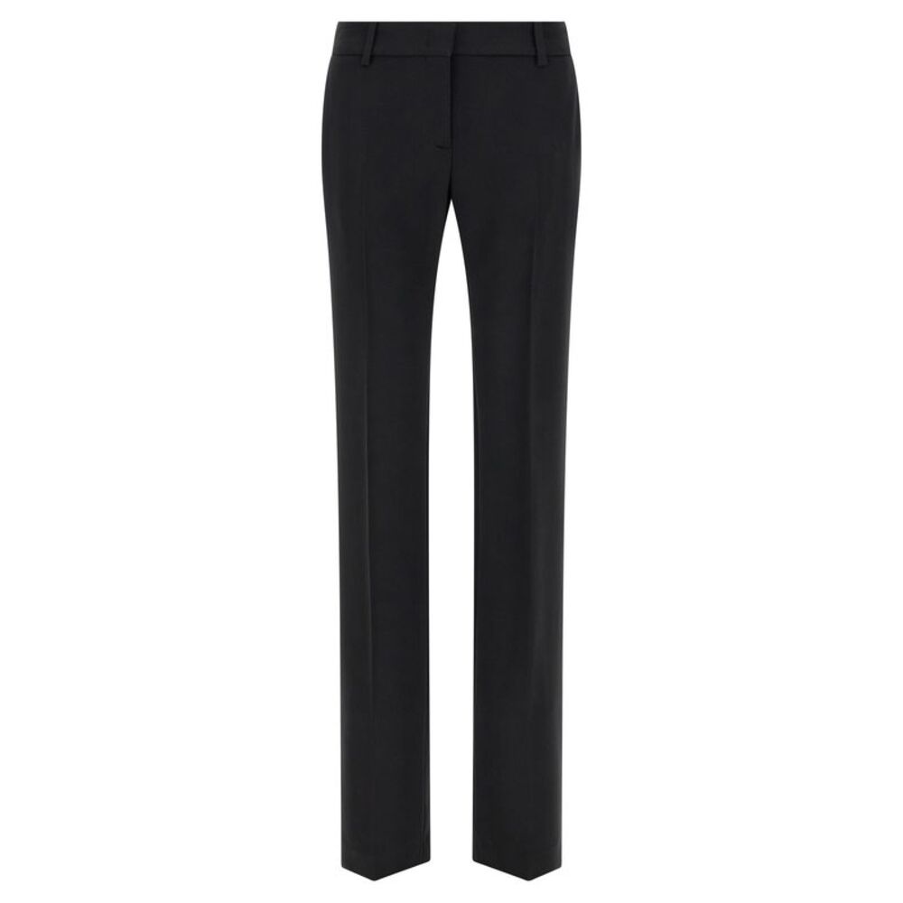 Ermanno Scervino Black Viscose Dress Women's Pants